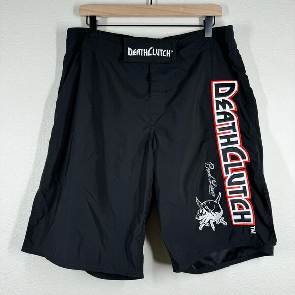 Vintage Brock Lesnar DeathClutch WWE MMA Shorts Men’s Size 34 RARE - Picture 1 of 9